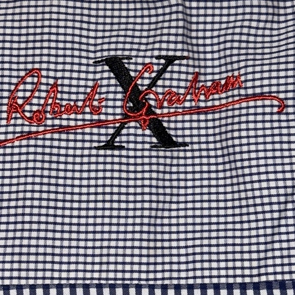 Robert Graham Checked/ Plaid Button Down Shirt SZ 2XL - Picture 9 of 13